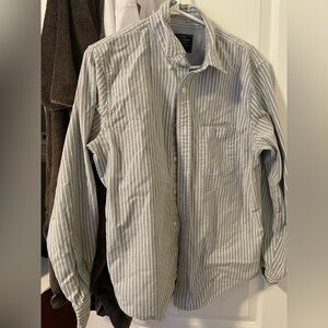 Abercrombie & fitch light blue button down shirt M